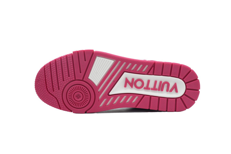 Louis Vuitton Trainer Rose Red