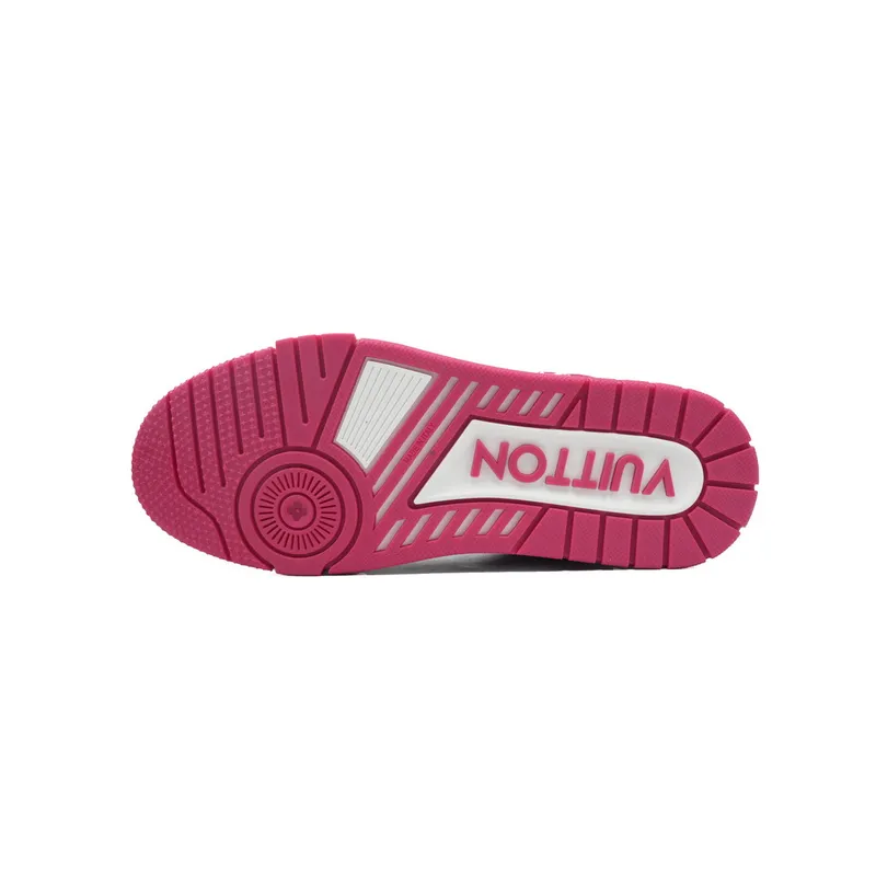Louis Vuitton Trainer Rose Red