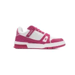Louis Vuitton Trainer Rose Red