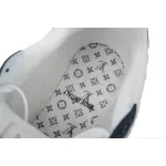 Louis Vuitton Trainer White Blue