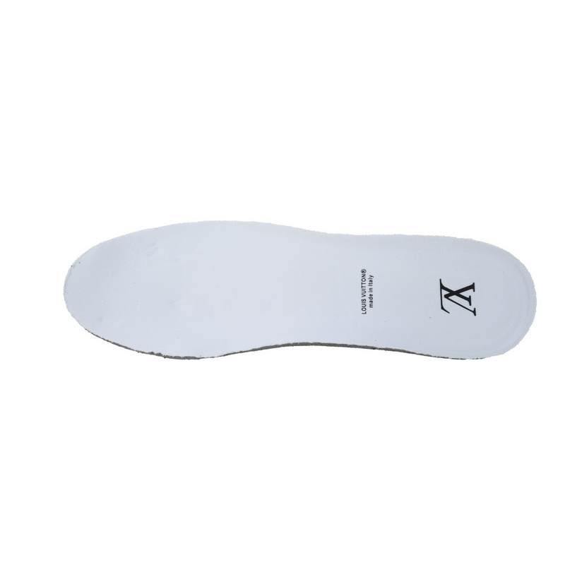 Louis Vuitton Trainer White Blue