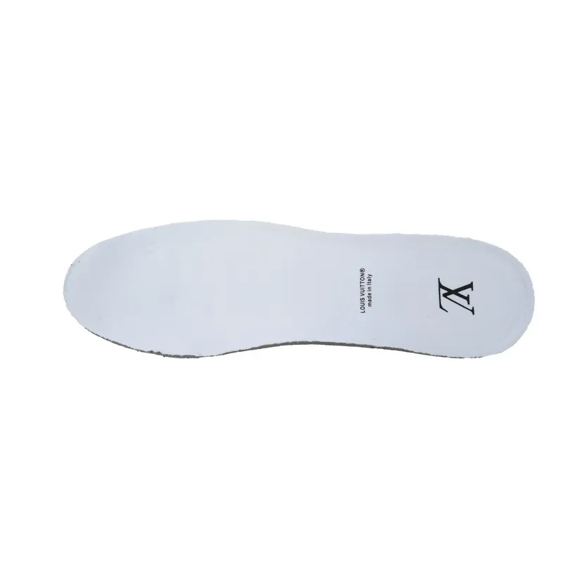 Louis Vuitton Trainer White Blue