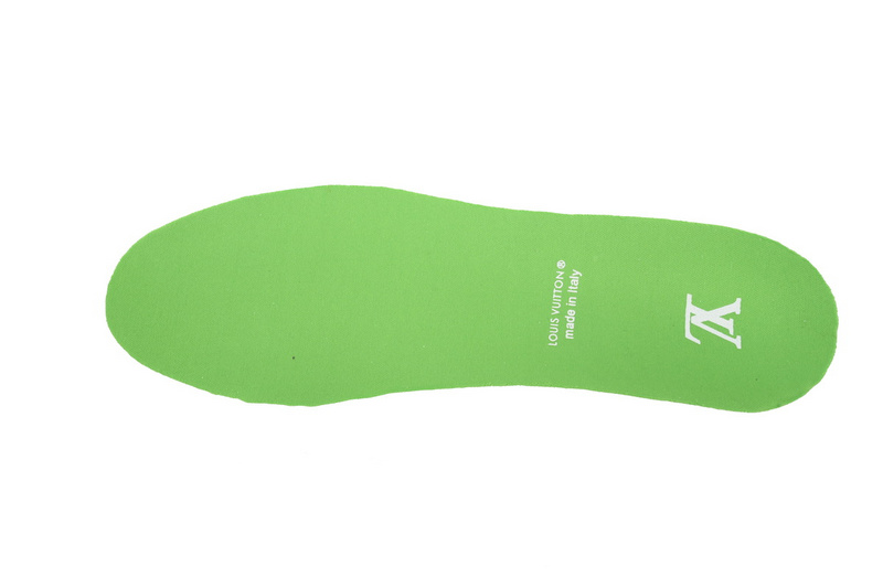 Louis Vuitton Trainer White Green