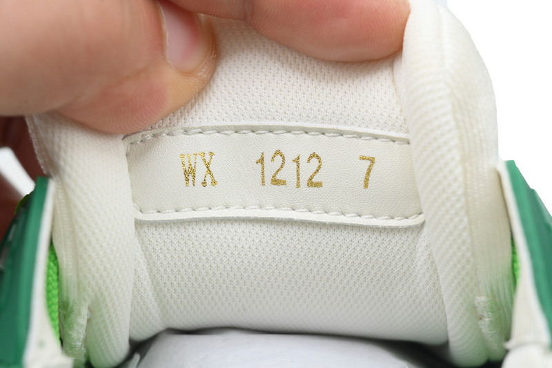 Louis Vuitton Trainer White Green