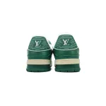 Louis Vuitton Trainer White Green