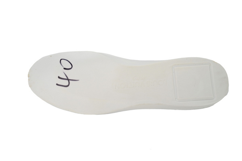 Louis Vuitton Trainer White Leather