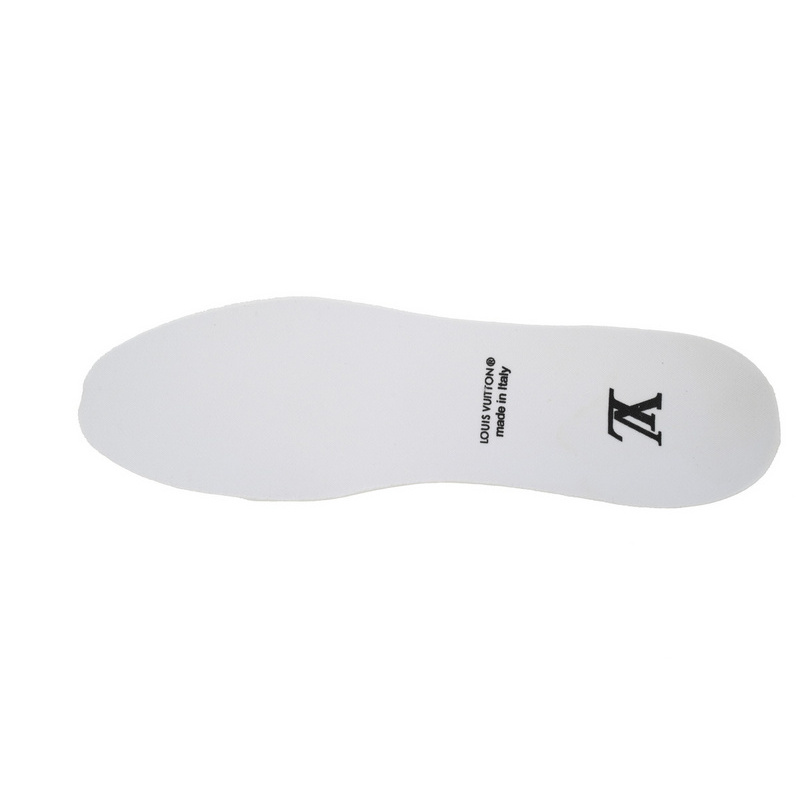 Louis Vuitton Trainer White Leather
