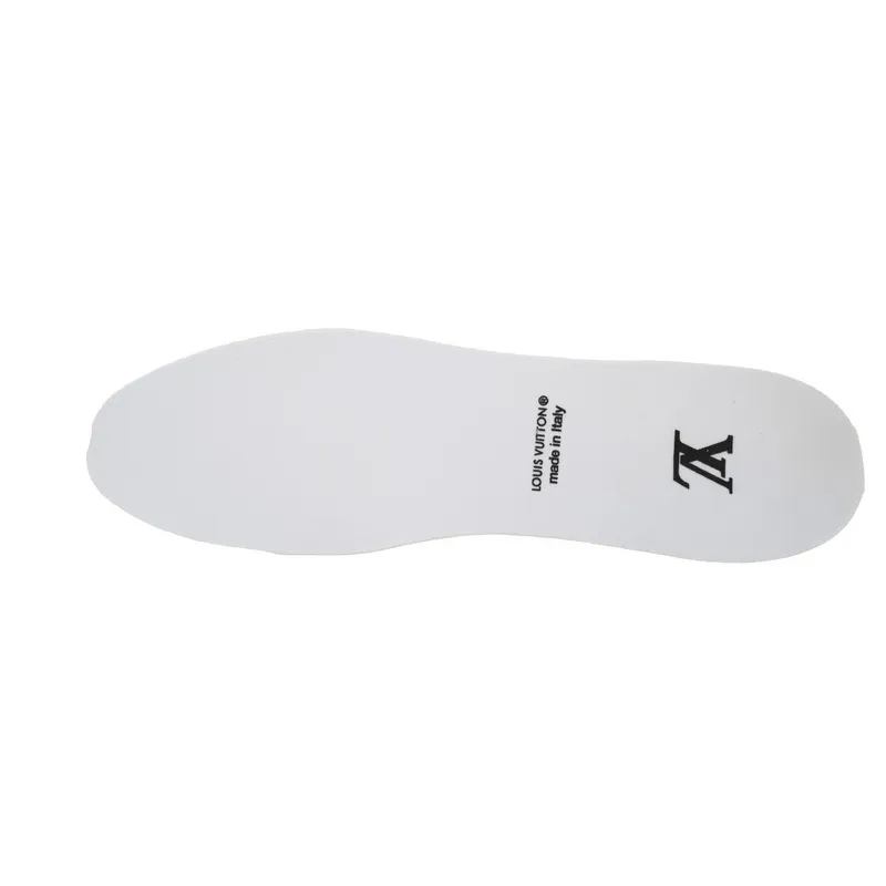 Louis Vuitton Trainer White Leather