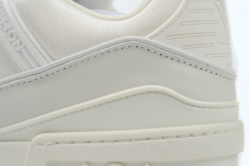 Louis Vuitton Trainer White Leather