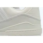Louis Vuitton Trainer White Leather
