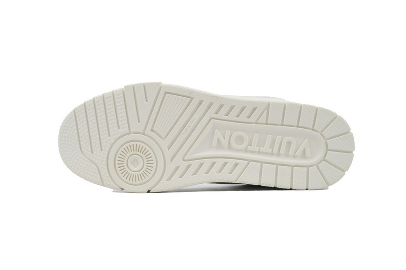 Louis Vuitton Trainer White Leather