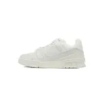 Louis Vuitton Trainer White Leather