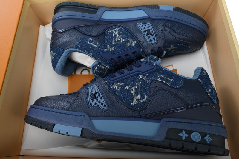 Nigo x Louis Vuitton Trainer Blue