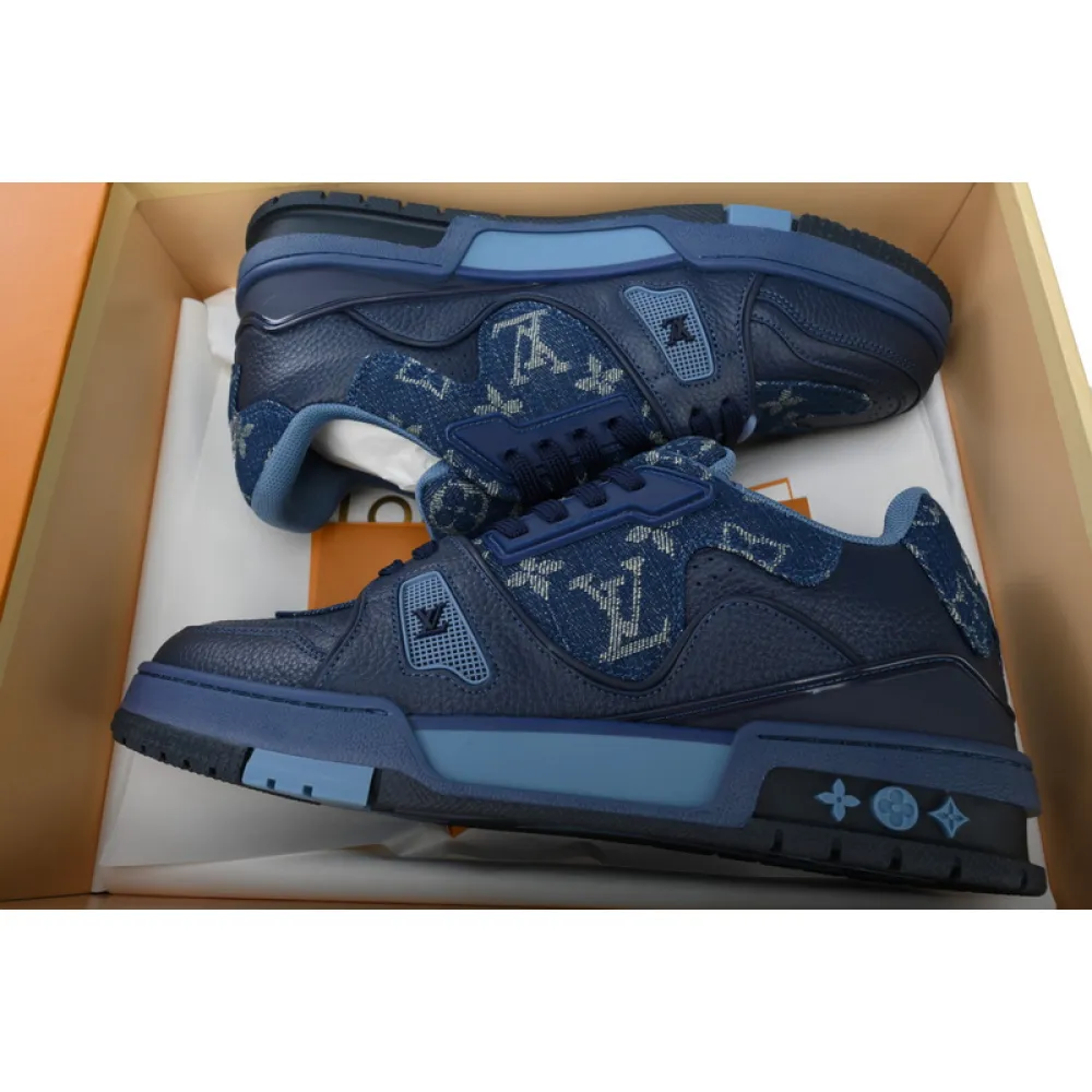 Nigo x Louis Vuitton Trainer Blue