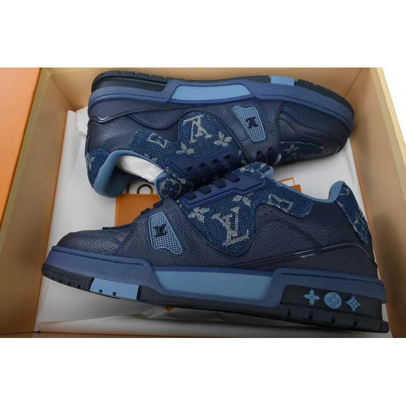 Nigo x Louis Vuitton Trainer Blue