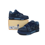 Nigo x Louis Vuitton Trainer Blue