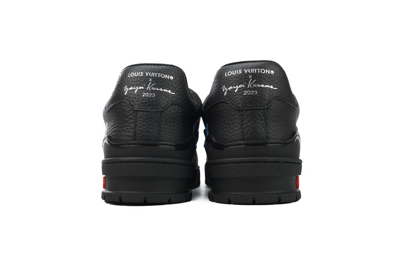 Yayoi Kusama x Louis Vuitton Trainer Black