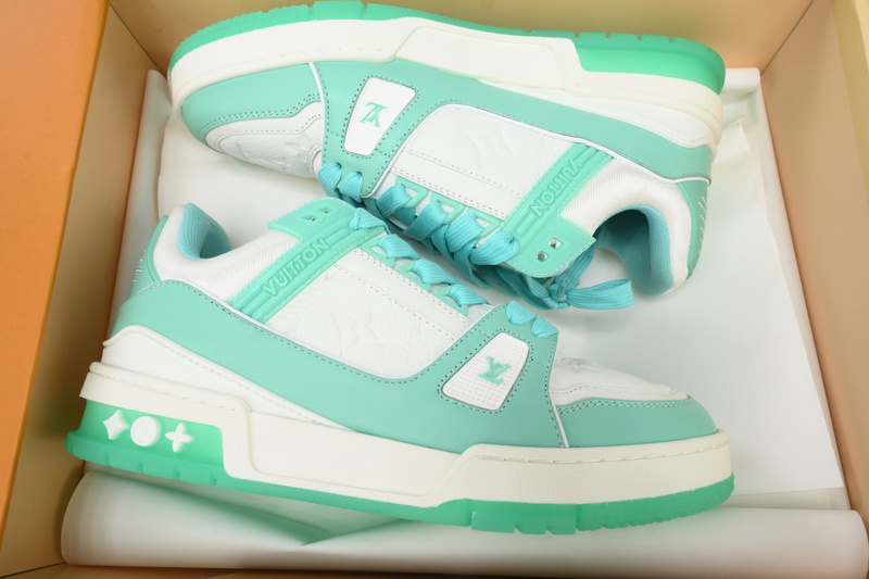  Louis Vuitton Trainer Mint Green