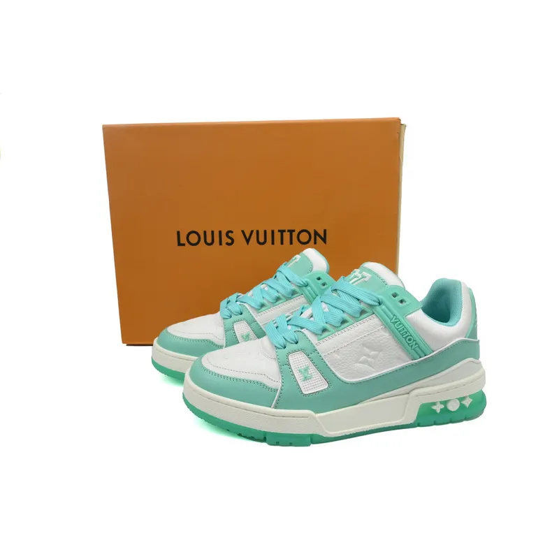  Louis Vuitton Trainer Mint Green