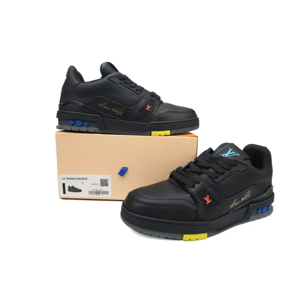 Louis Vuitton Trainer Black 