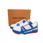 Louis Vuitton Trainer Blue Red