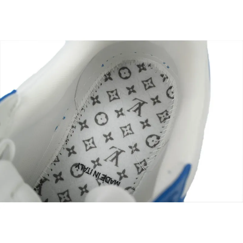Louis Vuitton Trainer Blue Red