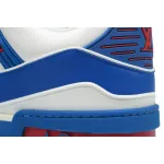 Louis Vuitton Trainer Blue Red