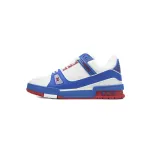 Louis Vuitton Trainer Blue Red