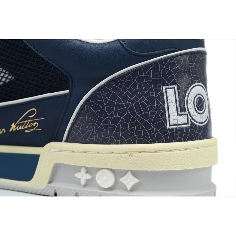 Louis Vuitton Trainer Dark Blue