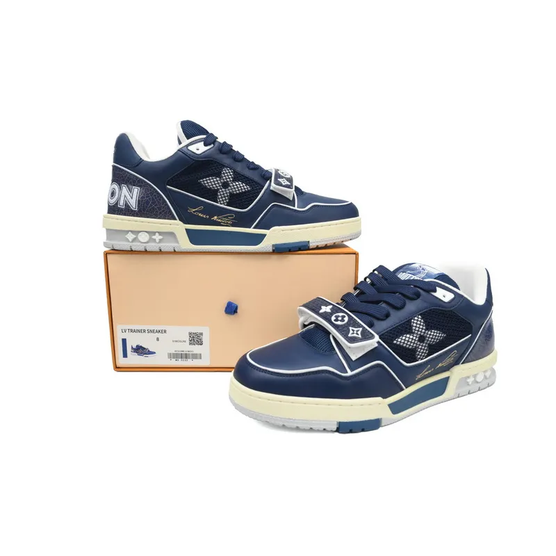 Louis Vuitton Trainer Dark Blue