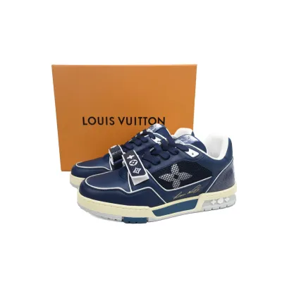 Louis Vuitton Trainer Dark Blue 02