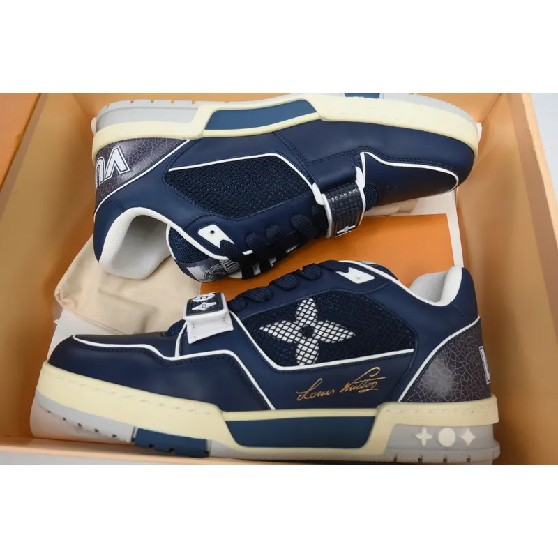 Louis Vuitton Trainer Dark Blue