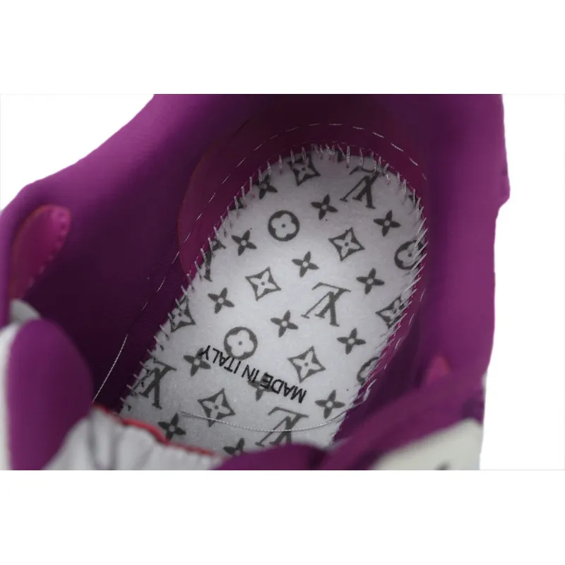 Louis Vuitton Trainer Denim  Purple