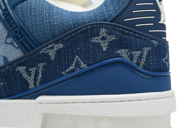 Louis Vuitton Trainer Denim Blue