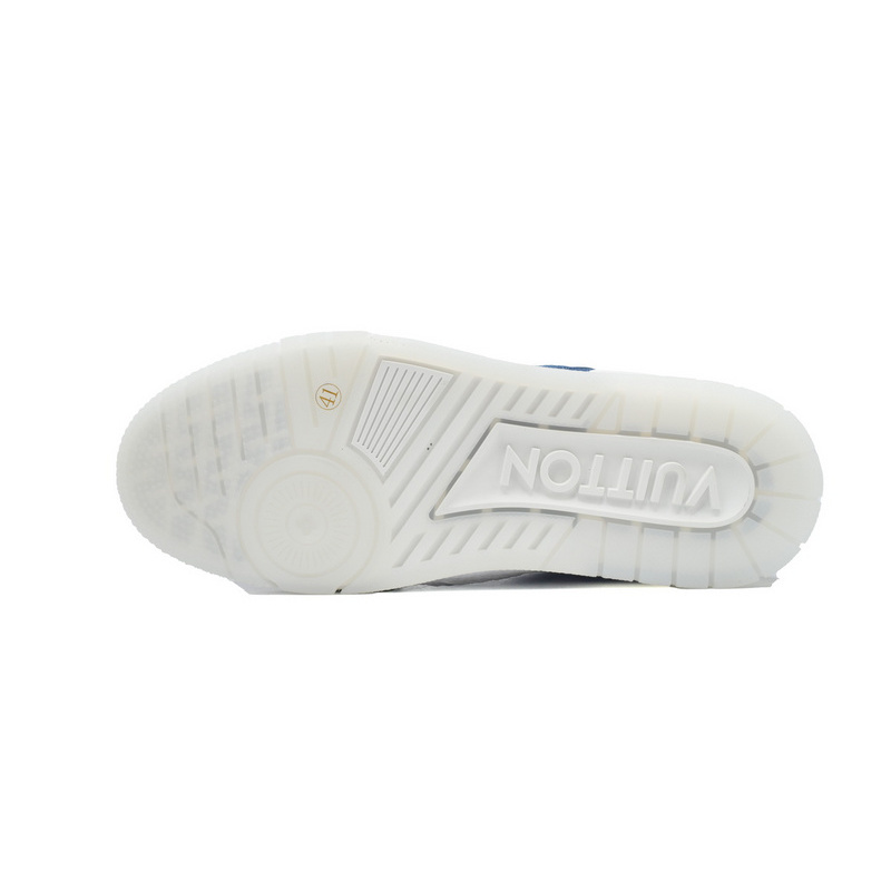 Louis Vuitton Trainer Denim Blue