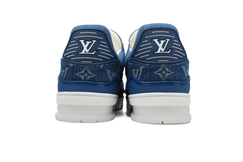 Louis Vuitton Trainer Denim Blue