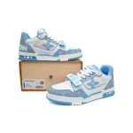 Louis Vuitton Trainer Denim Blue