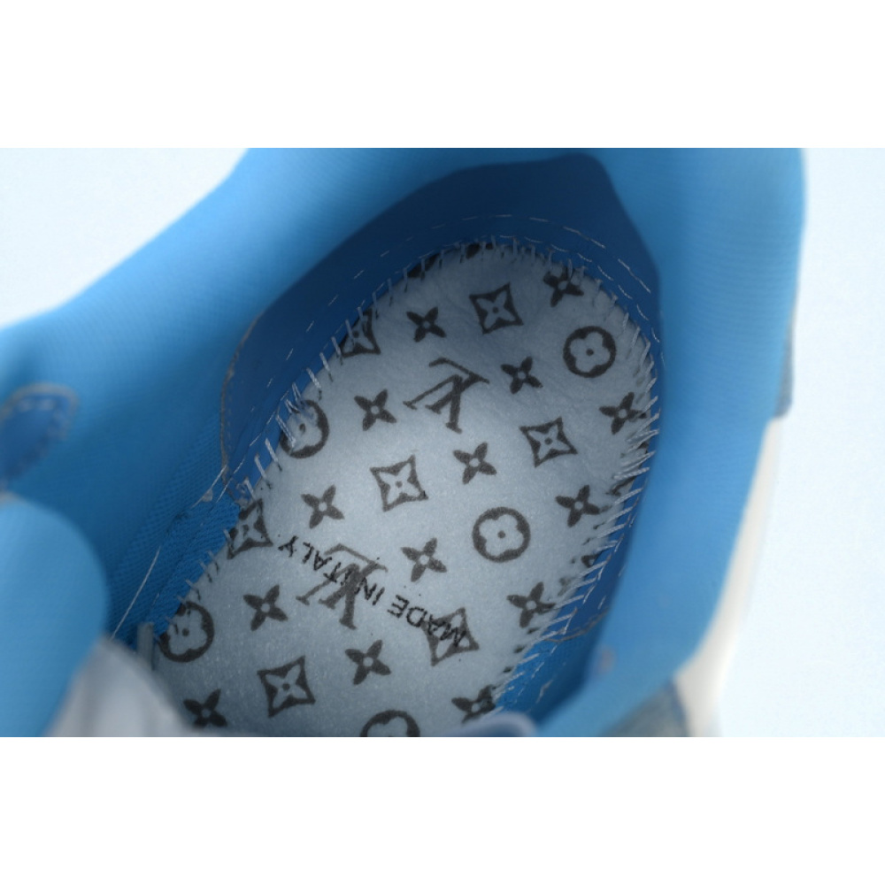 Louis Vuitton Trainer Denim Blue