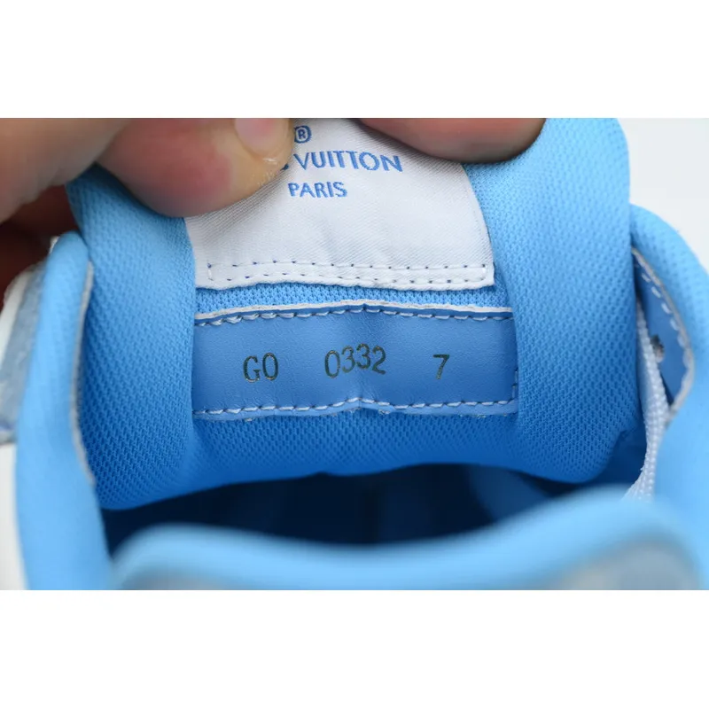 Louis Vuitton Trainer Denim Blue
