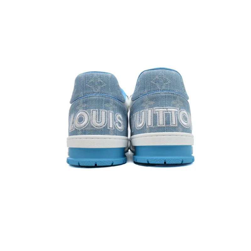 Louis Vuitton Trainer Denim Blue