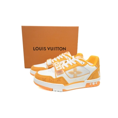 Louis Vuitton Trainer Denim Yellow  02