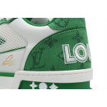 Louis Vuitton Trainer Green