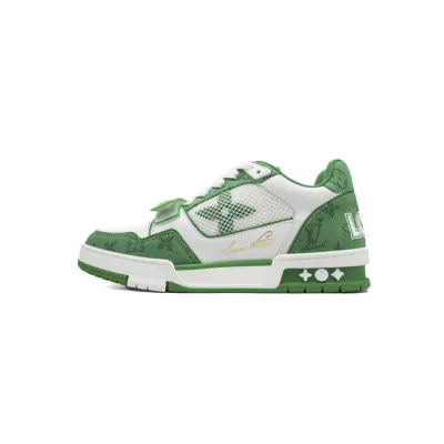 Louis Vuitton Trainer Green 01