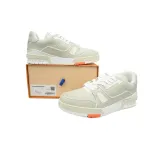 Louis Vuitton Trainer Grey Orange