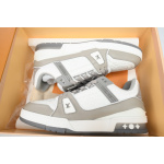 Louis Vuitton Trainer Grey White 