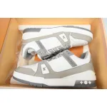Louis Vuitton Trainer Grey White 