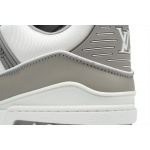 Louis Vuitton Trainer Grey White 