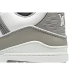 Louis Vuitton Trainer Grey White 