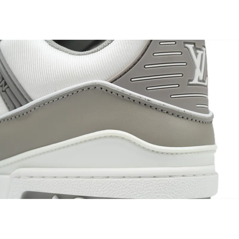 Louis Vuitton Trainer Grey White 
