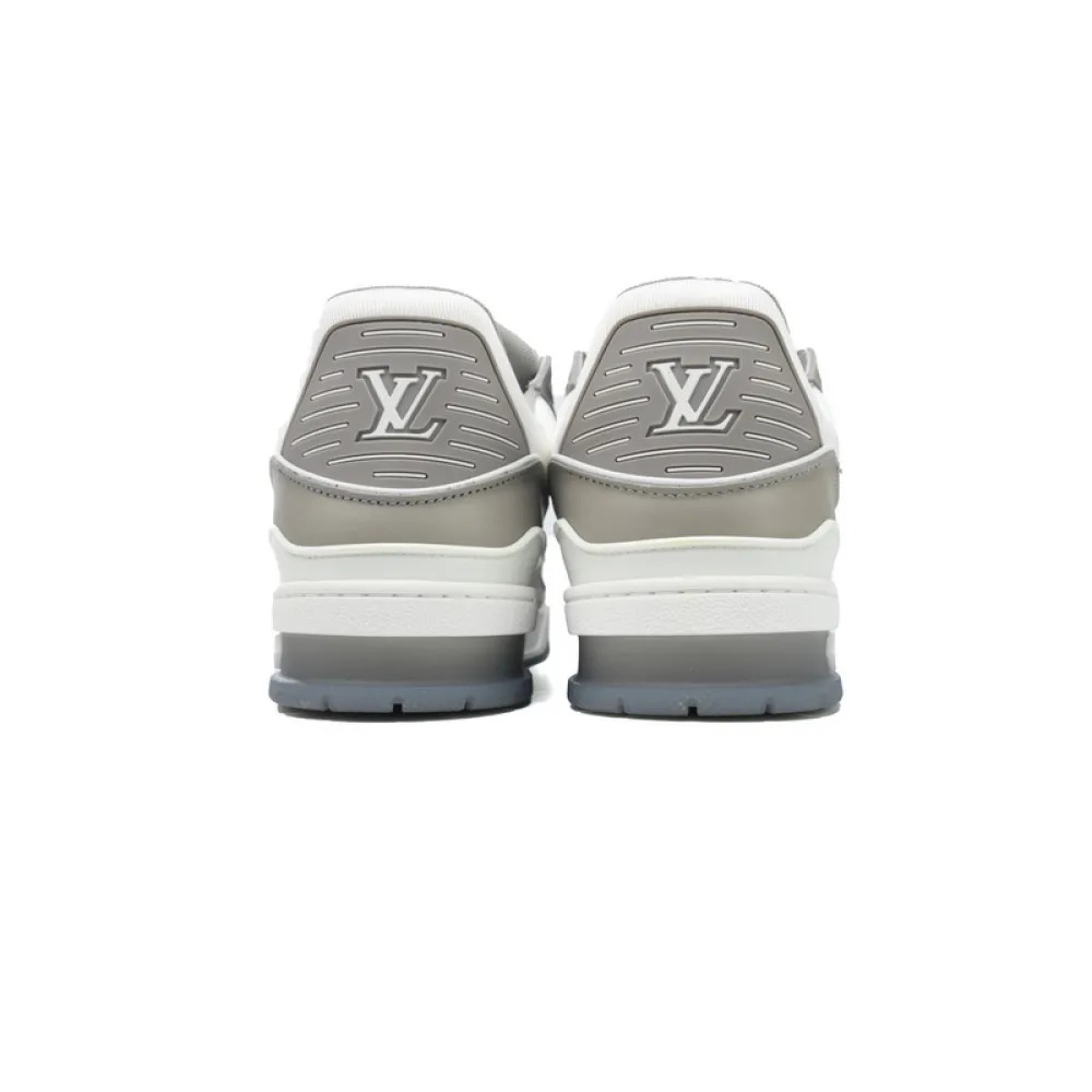 Louis Vuitton Trainer Grey White 